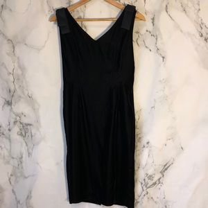 Jessica Howard Black Velvet Dress Sz 10
